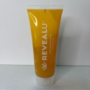 REVEALU face and body gold gel moisturizer 3.2 oz